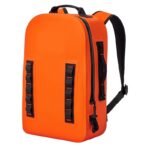 Orange Hard Shell Waterproof Outdoor Backpack