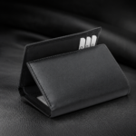 Black Classic Bifold Leather Wallet For Everyday Men - Image 4
