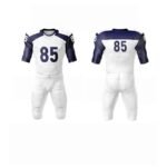 White Navy Game Ready Complete Mens Football Uniform