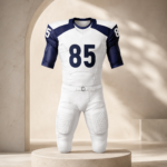 White Navy Game Ready Complete Mens Football Uniform - Image 2
